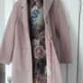 Irish Designer Fee G - WOOL Coat - Dusky Pink - UK 8 - BNWT RRP 350 Image 8