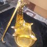 A Genuine Antique French Oil Lamp, Hanging Miners Lamp, Image 2