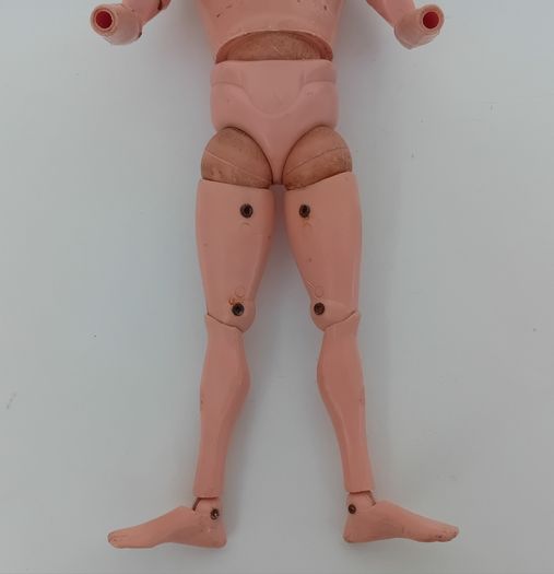 Palitoy Action Man Blonde Flocked Hair Painted Eyes Figure