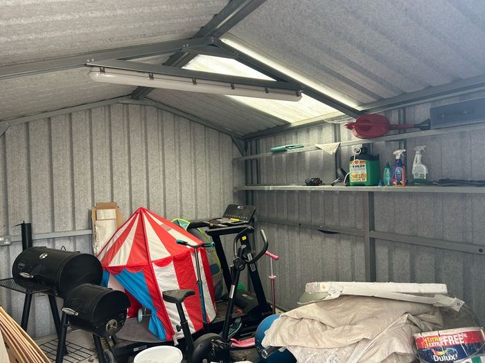 Steel tech shed