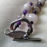 "All that Glisters" Precious Stone Necklace.(Handmade in Ireland) Image 2