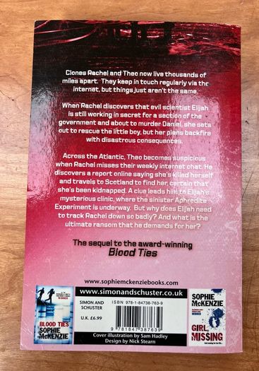 Blood Ransom by Sophie McKenzie