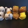 Collection of Ceramic Guggelly Eyed Animals Image 2