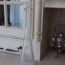 2 Newbridge Home Glass Pillar Candlesticks. Image 4