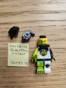 lego col26-2 blacktron mutant, collectible series 26