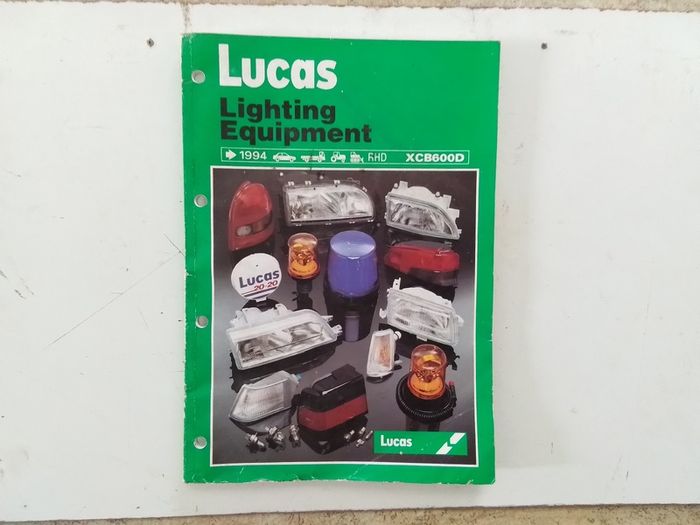 Lucas 1994 lighting Reference Book.