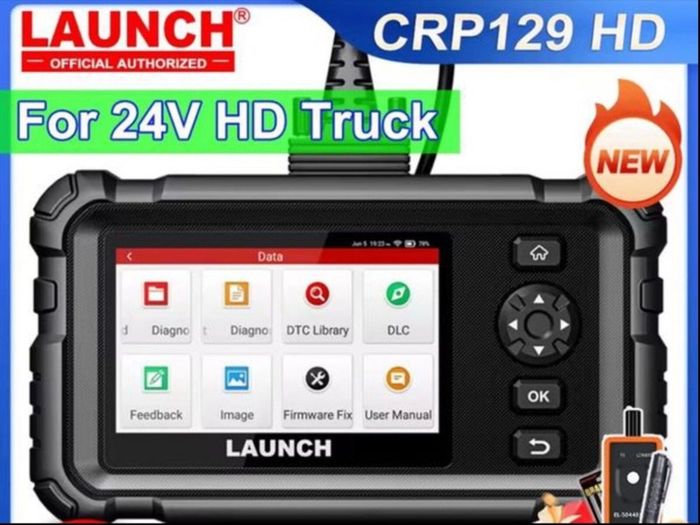 Launch 129HD Diagnostic for  coaches ,machinery, diggers, plants, dumpers, commercial truck 24v