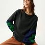 Fab Bohemela Black Sweatshirt Size XL Image 7