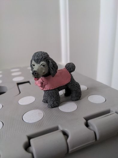 Toy dog figure