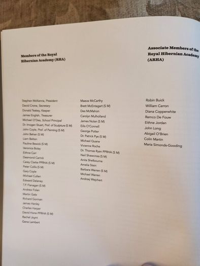 Royal Hibernian Academy 179th  Annual Exhibition Catalogue 2009. First Edition Large Volume Paperback In Very Good Condition.