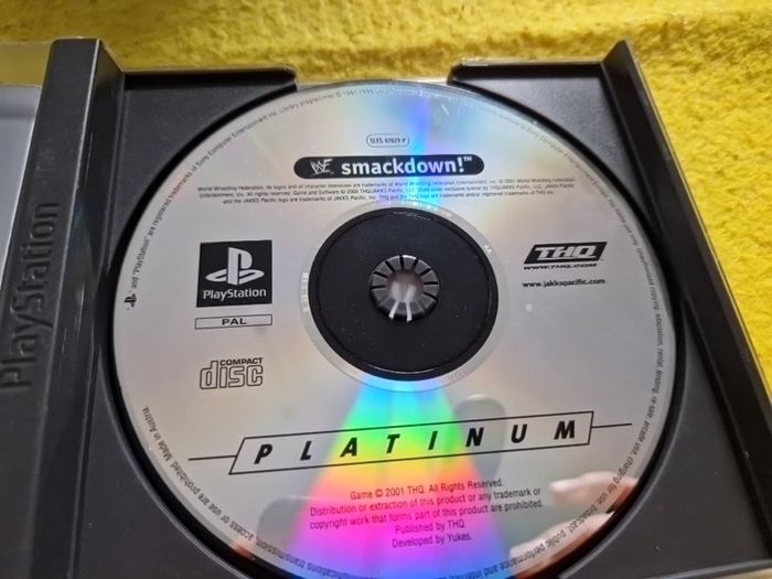 Smack Down PlayStation1 Ps1 PlayStation2 Ps2 Games Original