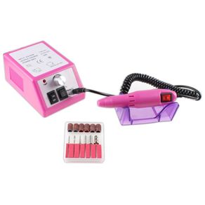 Nail Drill Electric Apparatus for Manicure 10pcs Milling Cutters Drill Bits Set Gel Cuticle Remover Pedicure Machine Nail Art