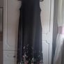 Black Sleeveless Maxi Dress Image 3