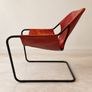 Designer Armchair, Objekto Paulistano, Red Leather Image 3