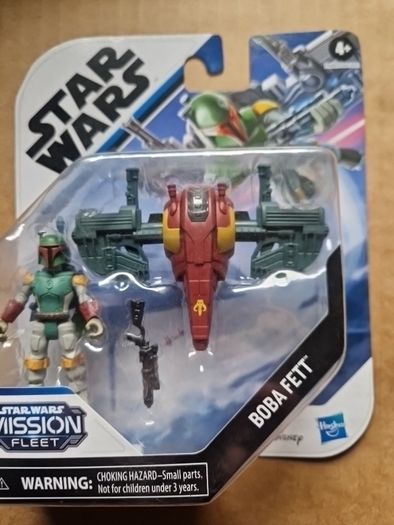 Brand New Bobba Fett Hasbro Star Wars Mission Fleet Rare