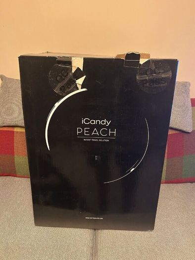 ICandy Peach Buggy, skateboard, footmuffs, bag