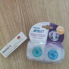 Free New Philips Avent pacifiers