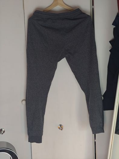 Champion Men's Grey Sweatpants - Small - Small C Logo