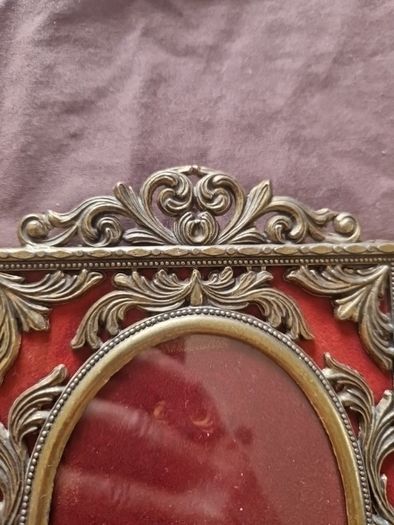 vintage brass frame