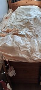 satin double bed quilt