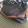 Beautiful GiGi Navy Soft Leather Hand/Shoulder Bag Image 8