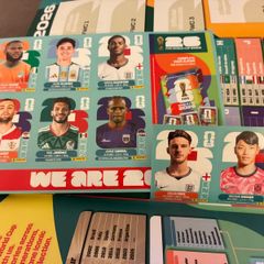 World Cup Panini 2026 blank album and random stickers