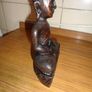 Hand Carved Wooden Budda Statue for Sale Image 3