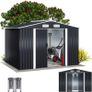 Metal Garden Shed with metal   Foundation  8.5 x 6.7 x 5.9 ft (LxDxH)" Image 3