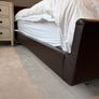 Italian Leather Double Bed Image 5