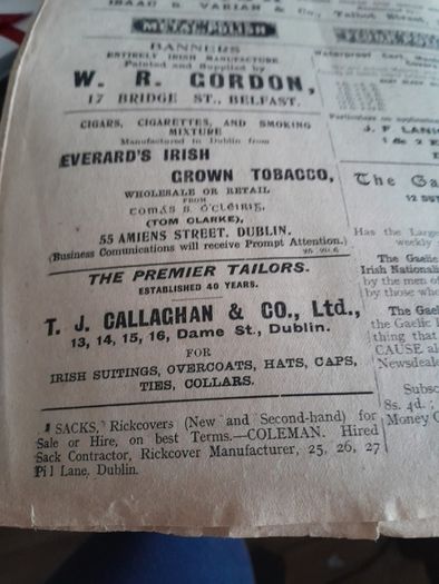 the irish nation papper