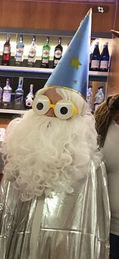 wig white with beard
