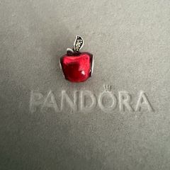 Retired Pandora Disney Snow White Red Apple Charm