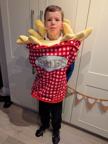 Kids Fries Costume