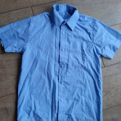 School uniform blue shirt 6-7 years