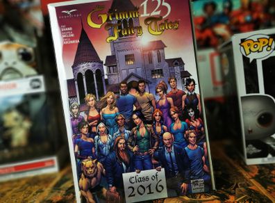 Grimm Fairy Tales #125 ! SERIES FINALE! Alfredo Reyes Variant Cover ! Triple-Sized Issue ! 2016 ! by Zenescope Entertainment !