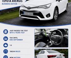 Toyota Avensis 2016