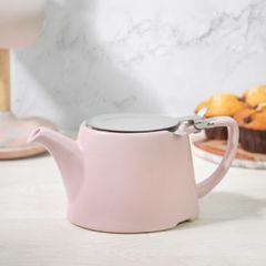 London Pottery Oval Teapot Satin Pink - Pink BNIB