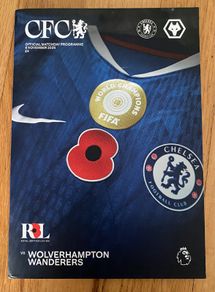 2025 Chelsea v Wolverhampton Wanderers - Premier League Programme