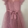 Sparkly party dress for girl Image 4