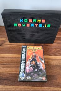 Duke Nukem 3D Sega Saturn with Manual