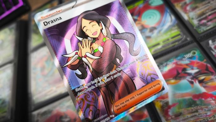 Drasna ! Ultra Rare ! from Surging Sparks Set ! 2024 ! Pokemon Card !