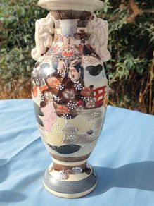 Japanese Satsuma vase