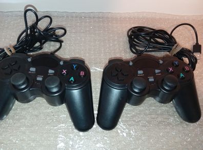 Pair Of Generic Pc Controllers Both Fully Tested Fine