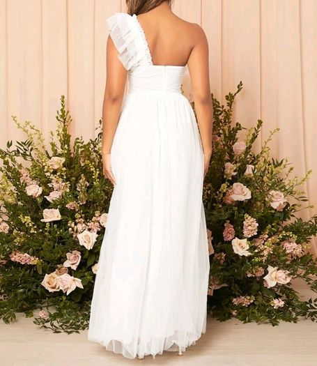 White Maxi dress, size 10