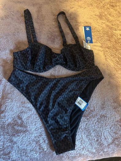 BNWT Adidas originals monogram bikini set size 1X UK18/20 EU46/48 Bra cup B/C Postage included