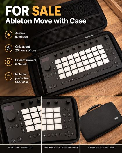 Ableton Move with UDG Protective Case