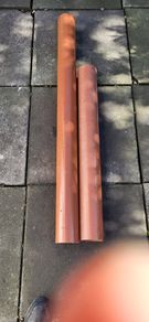 Floplast PVC-U 110mm diameter, length 1320mm, or 935mm