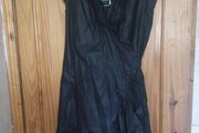 Tsega new 100% cotton black wrap dress (free post)