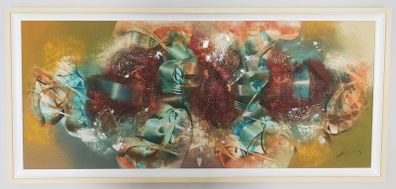 Authentic oil on canvas painting
