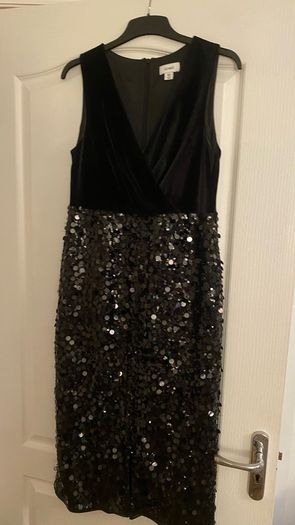 Coast velvet and sequin  dress